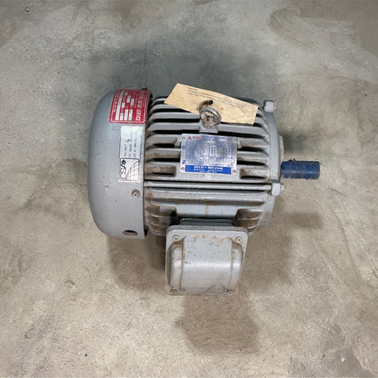 TECO/Westinghouse 3HP Electric Motor
