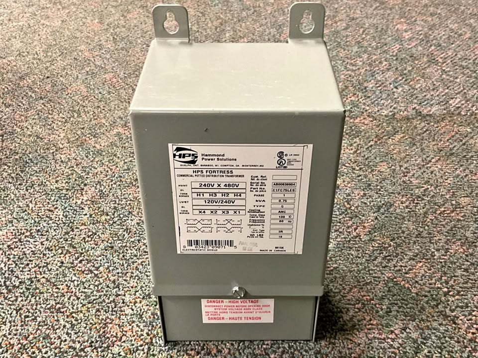 Hammond Power Solutions .75kva Transformer