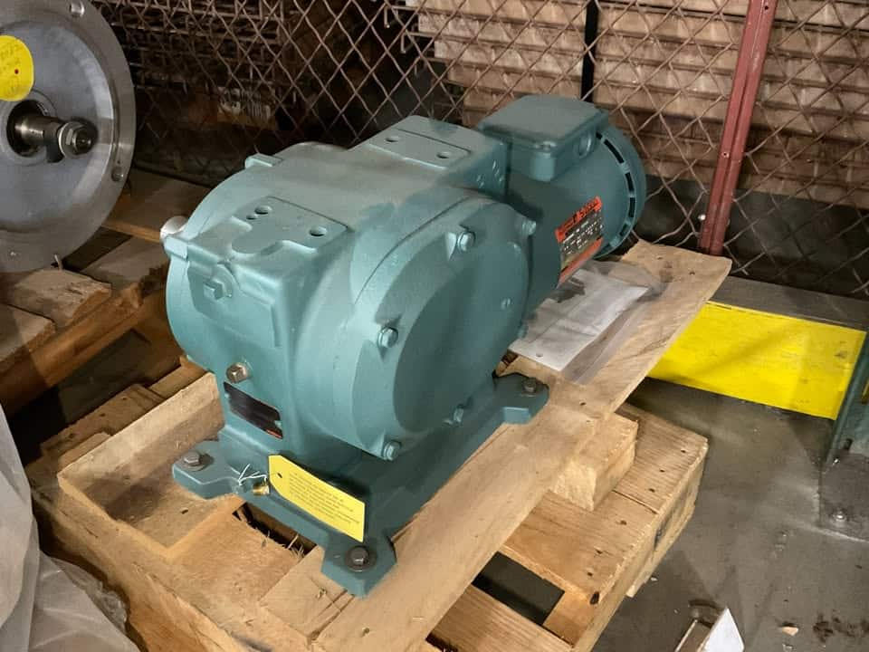 Reliance Right-Angle Gear Motor 60:1